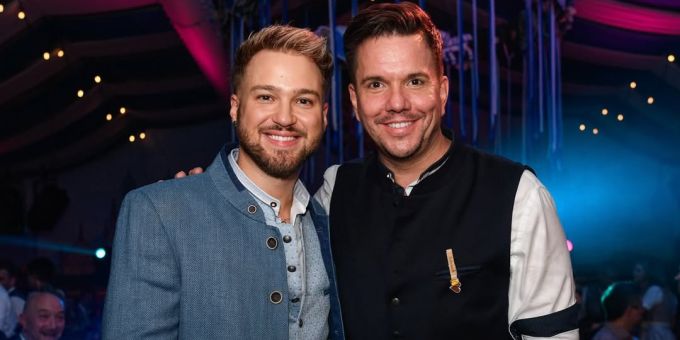 Sven Epiney (l.) und Michael Graber geben sich bald das Jawort. Sven Epiney