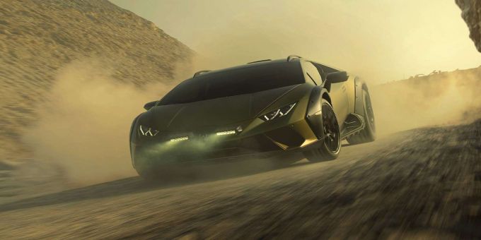 Der Lamborghini Huracán Sterrato sprengt die Grenzen traditioneller Sportwagen. Lamborghini Huracán Sterrato