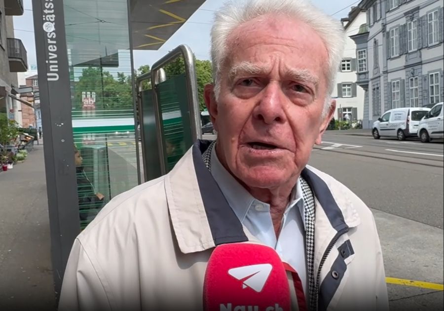 Louis (88) ist von den Gastrobetrieben enttäuscht.