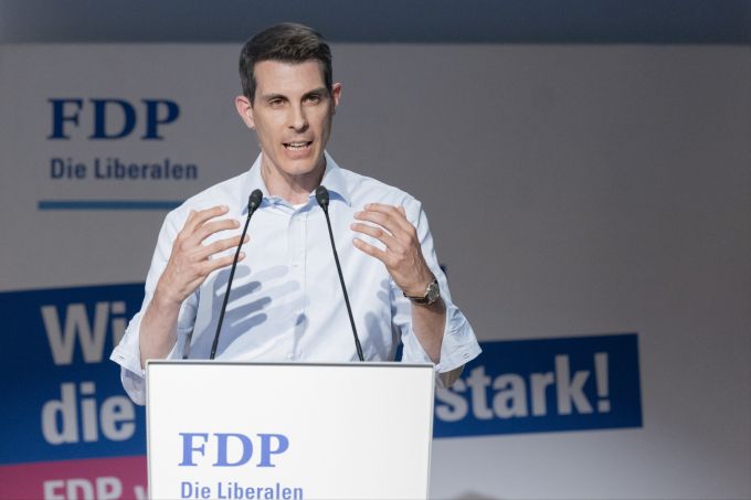 Noch-FDP-Präsident Thierry Burkart. Thierry Burkart