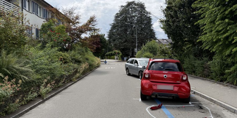 Selbstunfall in St. Gallen