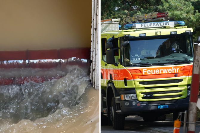 Höngg Wasserrohrbruch