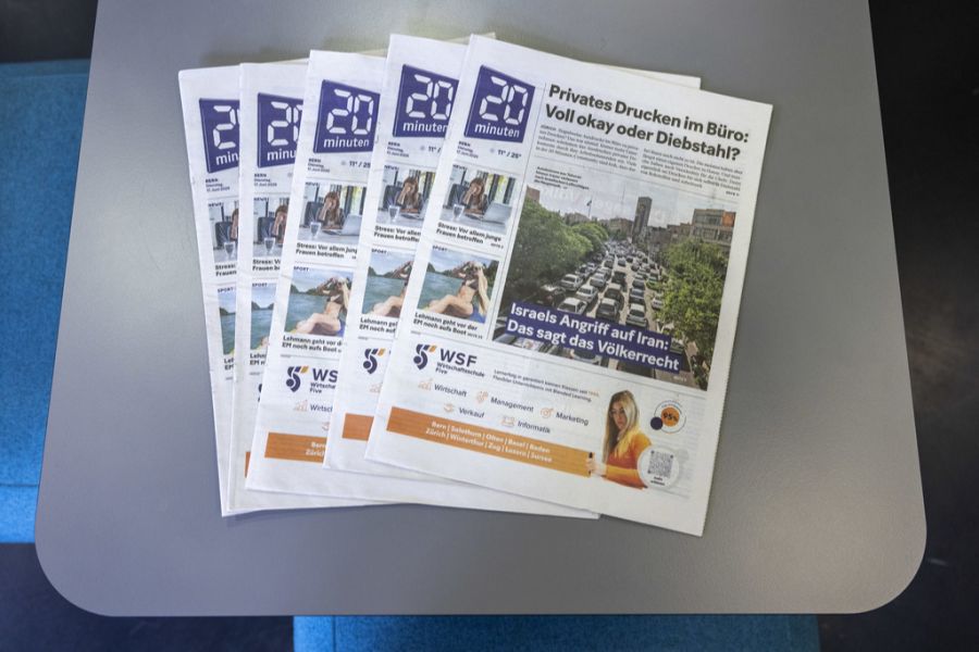 Dann verschwindet die Print-Ausgabe.