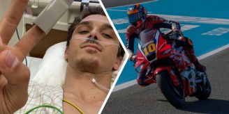 Spital-Schock - MotoGP-Pilot verletzt sich bei Test-Fahrt schwer