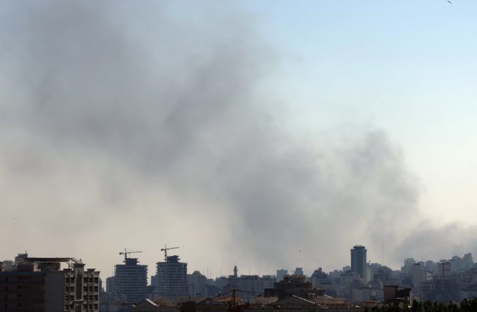 Die iranische Hauptstadt Teheran wird von Israel beschossen. Nahost-Konflikt