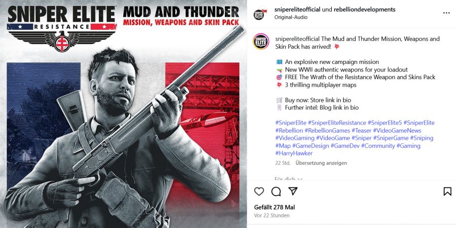 thunder sniper elite resistance