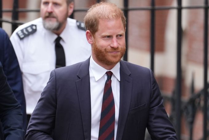 Prinz Harry kürzlich in London. Der Blaublüter erschien zur Gerichtsverhandlung. Prinz Harry