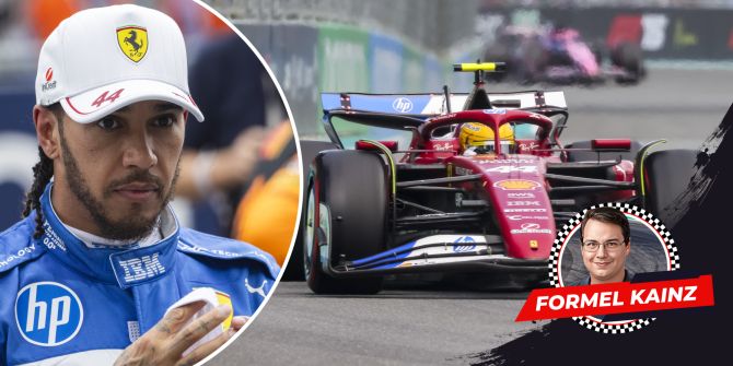 Lewis Hamilton Ferrari Miami