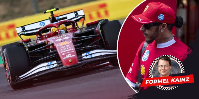 Lewis Hamilton Ferrari Ungarn-GP