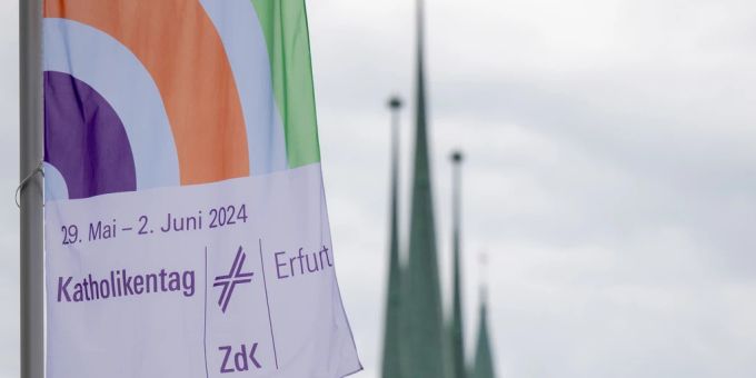 In Erfurt (D) startete am Mittwoch der 103. Katholikentag. (Archivbild) Katholikentag Erfurt