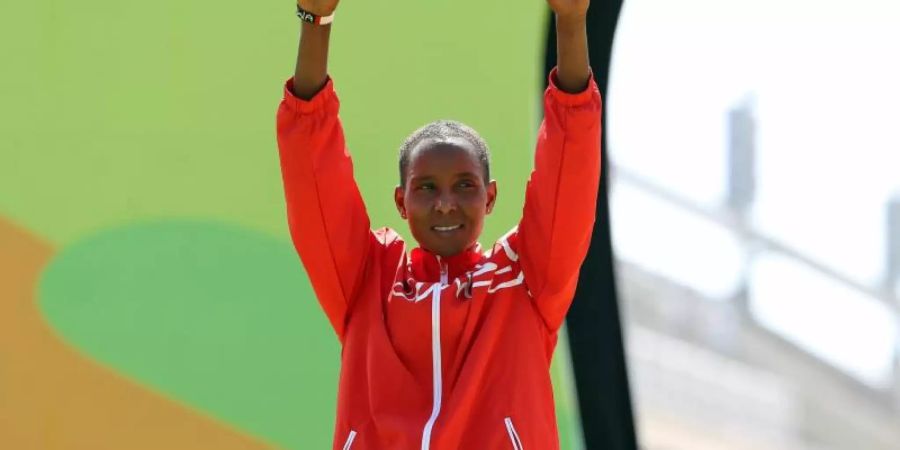 Eunice Jepkirui Kirwa gewann in Rio Silber. Foto: Diego Azubel