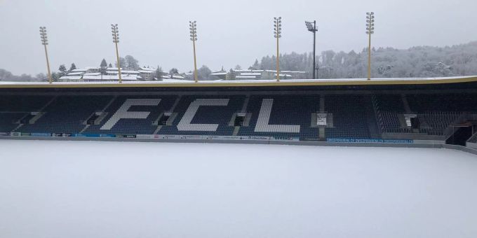 Zittern in Luzern - Muss Match gegen YB wegen Schnee abgesagt werden?