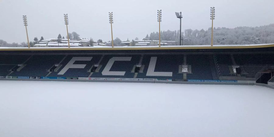 Spielfeld FC Luzern YB