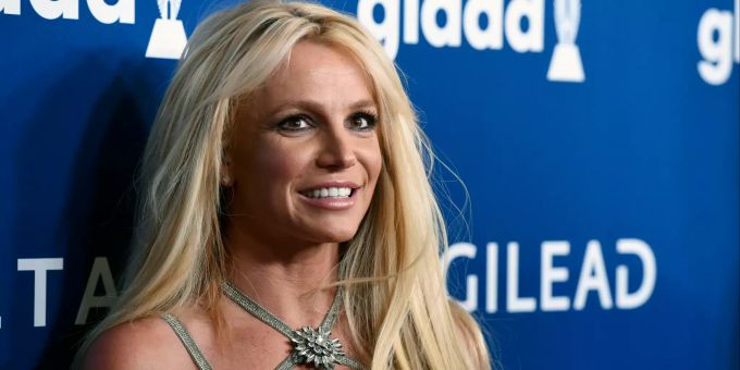 Popstar Britney Spears besucht die GLAAD Media Awards in Beverly Hills, Britney Spears