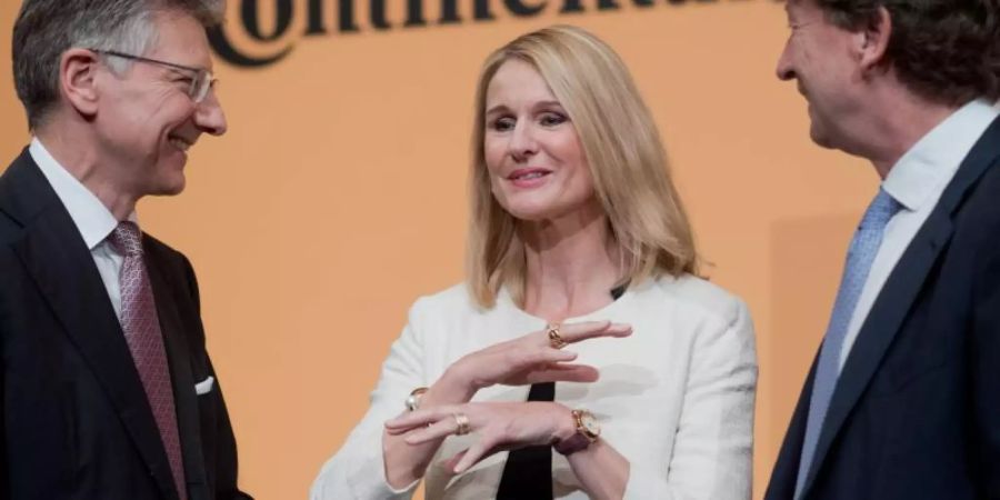 «Kinder und Karriere schliessen sich bei Continental nicht aus», sagt Personalvorstand Ariane Reinhart. Foto: Julian Stratenschulte