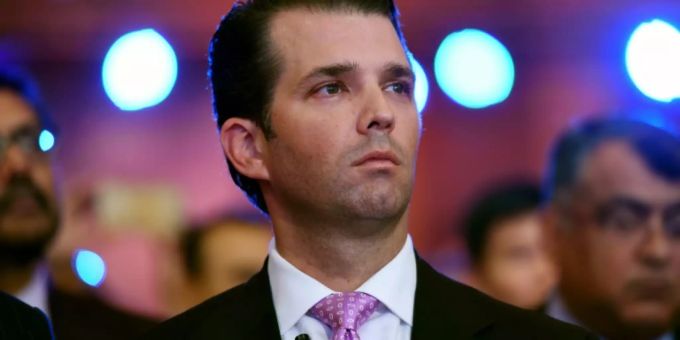 Der US-Präsidentensohn Donald Trump junior Donald Trump jr.