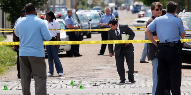 Die Polizei von New Orleans untersucht einen Vorfall.