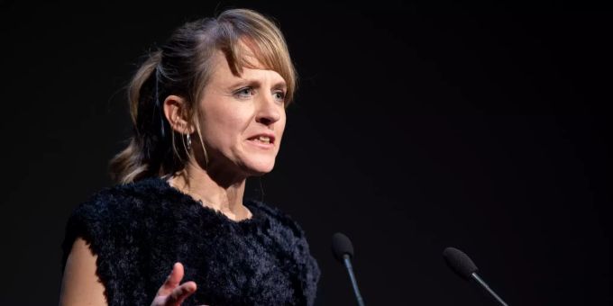 Seraina Rohrer, Direktorin der Solothurner Filmtage, spricht anlässlich der Eröffnung der 54. Solothurner Filmtage. seraina rohrer solothurner Filmtage