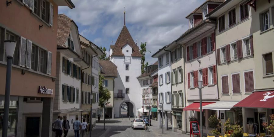 Die Altstadt der Gemeinde Sursee.