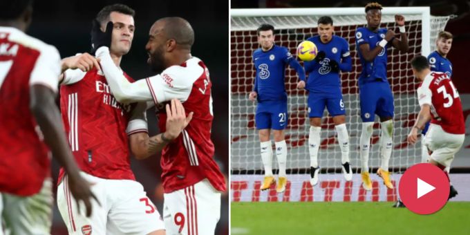 Traumtor gegen Blues - Xhaka schiesst Arsenal zum Sieg im London-Derby!