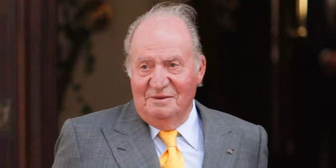 ARCHIV - Juan Carlos, ehemaliger König von Spanien, im Jahr 2018 in Santiago de Chile. Foto: Francisco Flores Seguel/Agencia Uno/dpa juan carlos