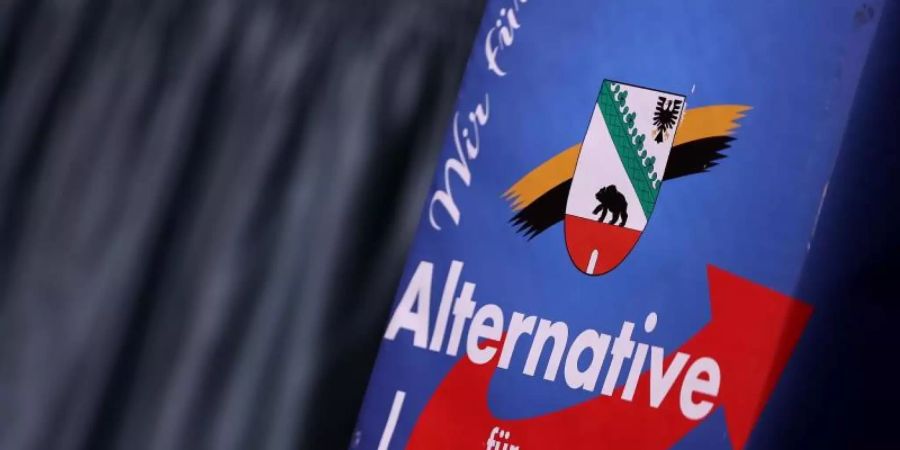 Niederlage vor Gericht für die AfD: Antrag auf Erlass einer Zwischenrergelung abgelehnt. Foto: Ronny Hartmann/dpa-Zentralbild/dpa