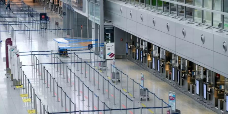 Verwaister Flughafen