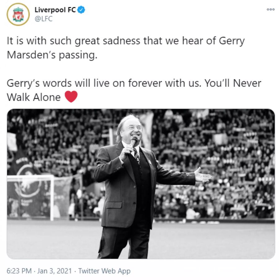 Liverpool Gerry Marsden