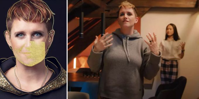 Reinhören - Eigener Song: Hier versucht sich Steffi Buchli als Sängerin