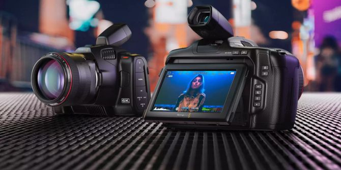 Blackmagic Pocket Cinema Camera 6K Pro