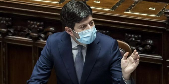 Roberto Speranza, Gesundheitsminister von Italien, spricht bei einer Sitzung der Abgeordnetenkammer über Massnahmen während der Corona-Pandemie. roberto speranza