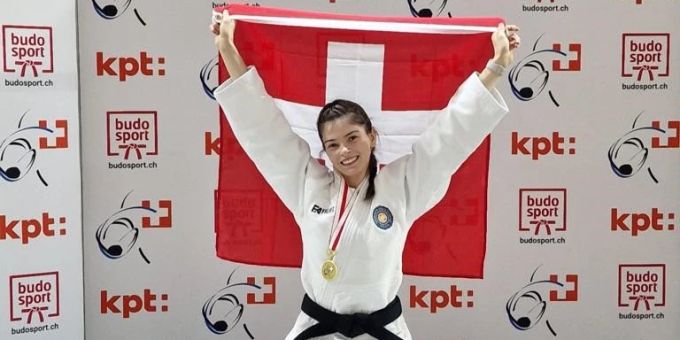 Oana Nicolaescu ist Doppel Judo Schweizer Meisterin 2022. Judo
