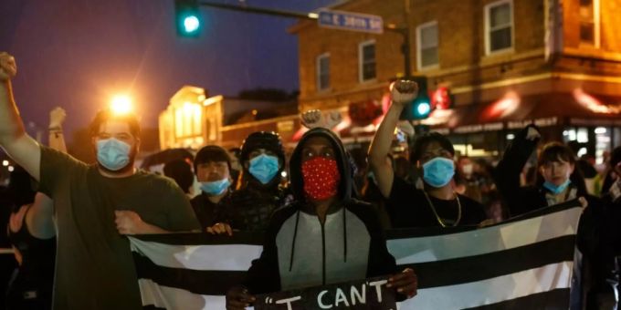 Washington - Entsetzen in den USA nach tödlichem Polizeieinsatz gegen Afroamerikaner