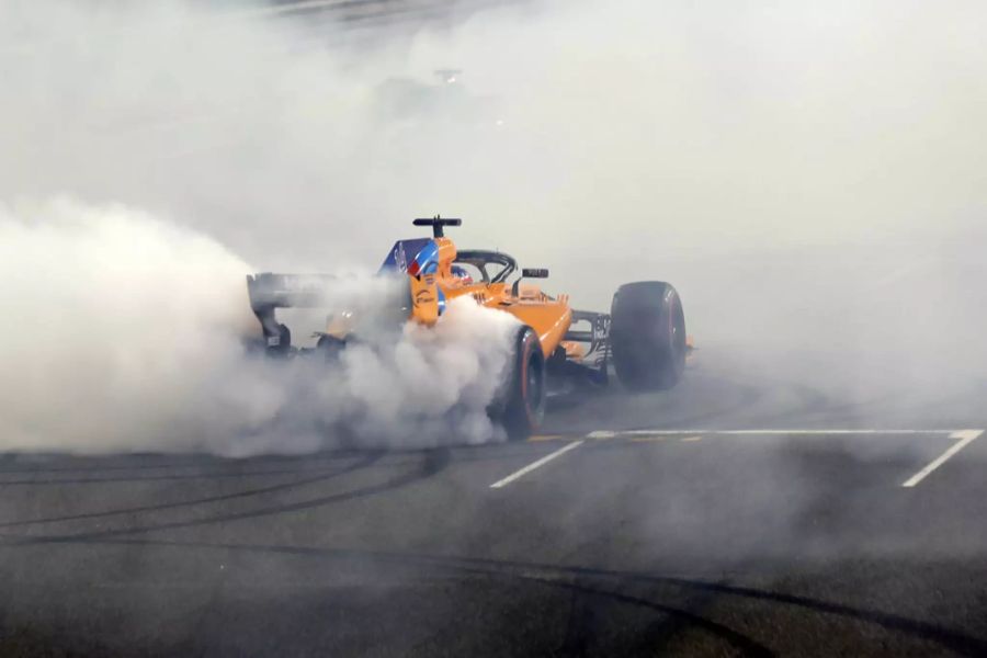 Der Abu-Dhabi-GP 2018 ist der letzte in der Formel-1-Karriere von Fernando Alonso. Nach zwei WM-Titeln, 32 GP-Siegen und 22 Pole Positions ist Schluss.