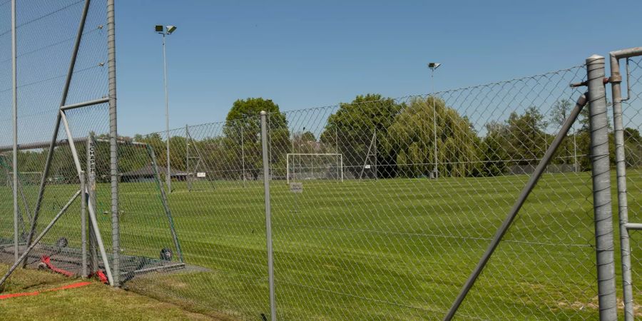 Der Sportplatz Buen in Dübendorf.