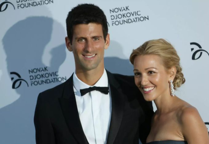 Novak und Jelena Djokovic sind seit 2014 verheiratet. Djokovic