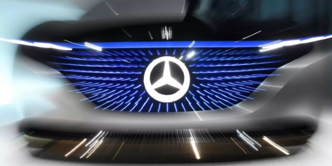 Logo der Daimler-Tochter Mercedes. Daimler
