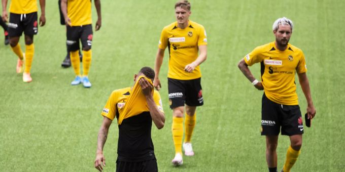 Die YB-Spieler beim Testspiel gegen Lausanne-Sport. YB
