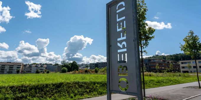 Das Quartier Oberfeld in Ostermundigen. Das Quartier Oberfeld in Ostermundigen.