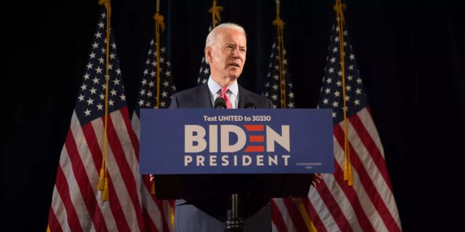 Der designierte Präsidentschaftskandidat der US-Demokraten Joe Biden will sich für weniger Polizeiwillkür und weniger Rassismus in seinem Land einsetzen. (Archivbild) Demokratische Partei