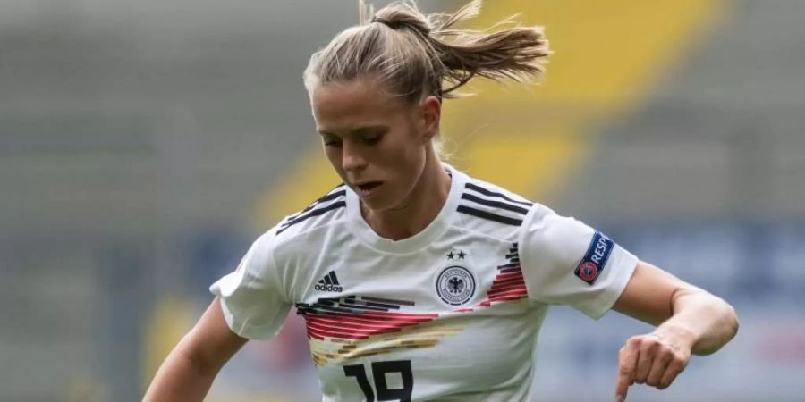 Wechselt von Freiburg nach München: Nationalspielerin Klara Bühl. Foto: Bernd Thissen/dpa