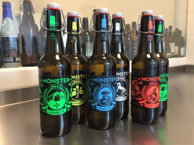 Die Brauerei Monsterbräu hat fünf Standardbiere im Angebot. Monsterbräu Dübendorf