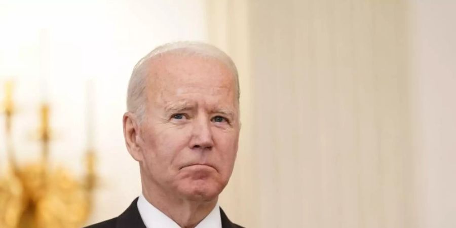 US-Präsident Joe Biden hat grosse Plänen für die Infrastruktur seines Landes. Foto: Susan Walsh/AP/dpa