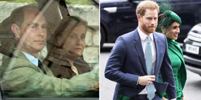 Prinz Edward äussert sich zum Harry-Drama. Prinz Harry Edward
