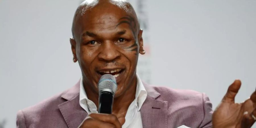 Der frühere Boxer Mike Tyson wird 55. Foto: Justin Lane/EPA/dpa