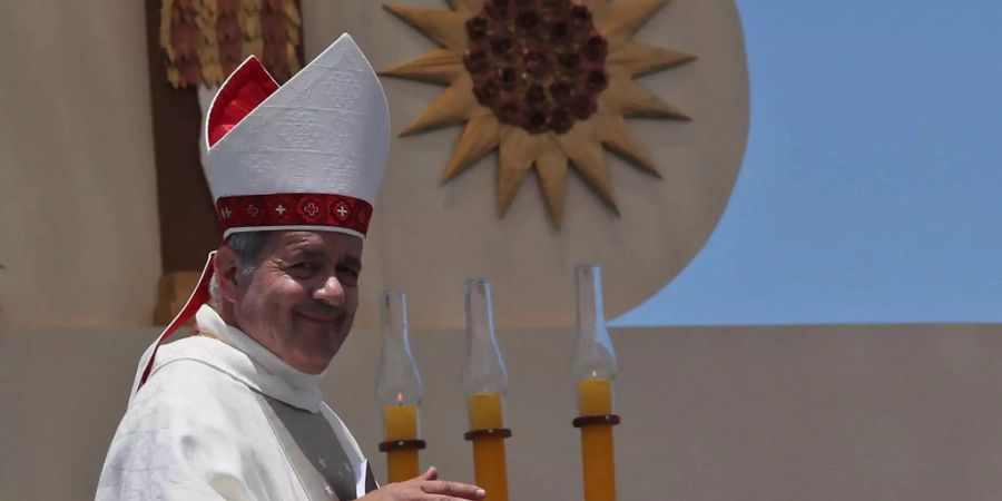 Die Vorwürfe richten sich gegen ihn: Juan Barros soll einen Priester gedeckt haben.