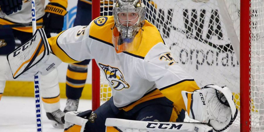 Die Nashville Predators siegen und siegen – auch dank Goalie Pekka Rinne.