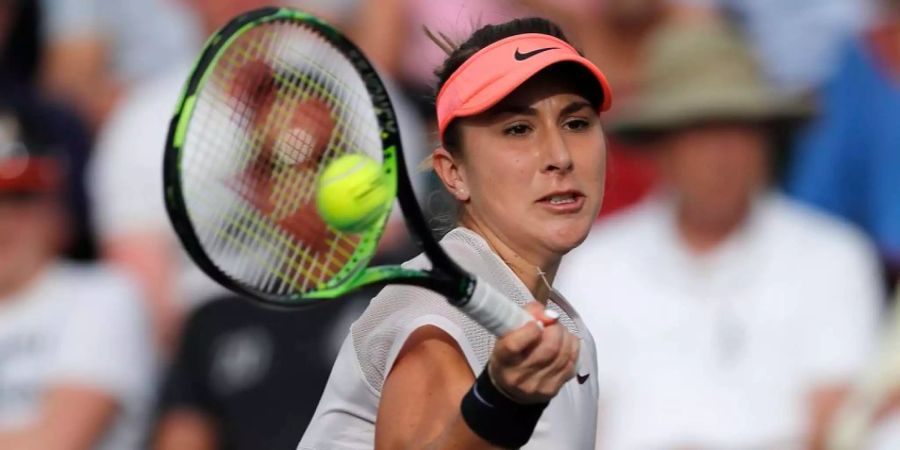 Belinda Bencic stand zuletzt beim Turnier von Indian Wells im Einsatz.