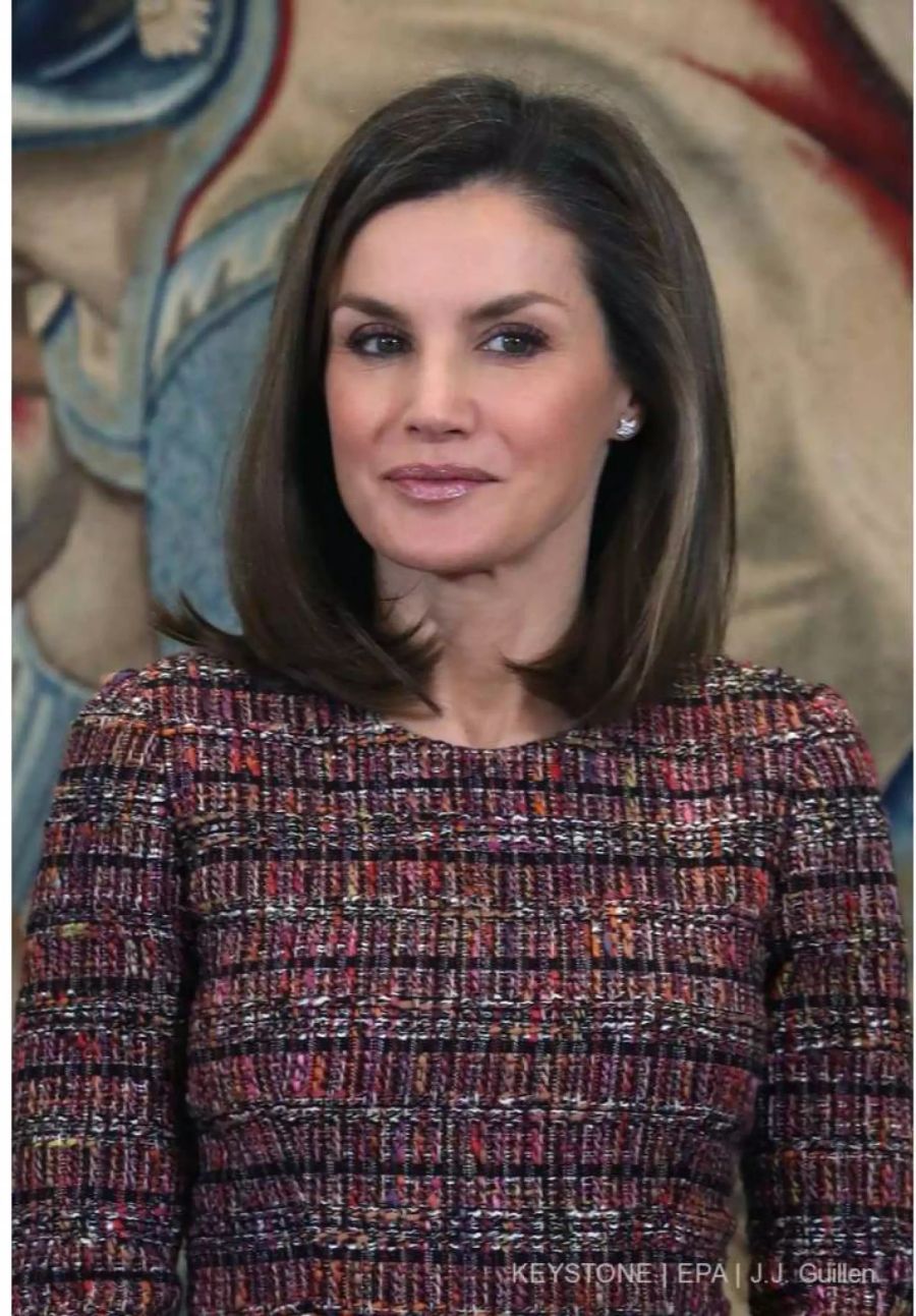 Königin Letizia von Spanien soll ihre Kinder nur beschützt haben.