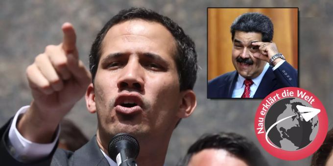 Protest-Aufruf - So kämpfen Guaidó und Maduro um Macht in Venezuela